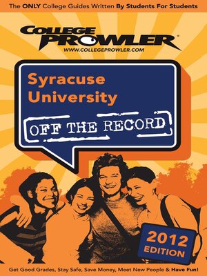 cover image of Syracuse University 2012